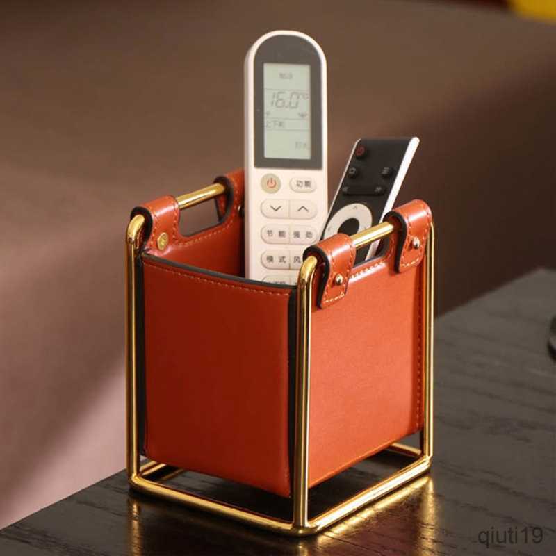 Drawer Trays Covers Leather Tray Storage Jewelry Organizer Leather Basket Soft Table Organizer Porch Storage Box Office Household L260528-image-882714785