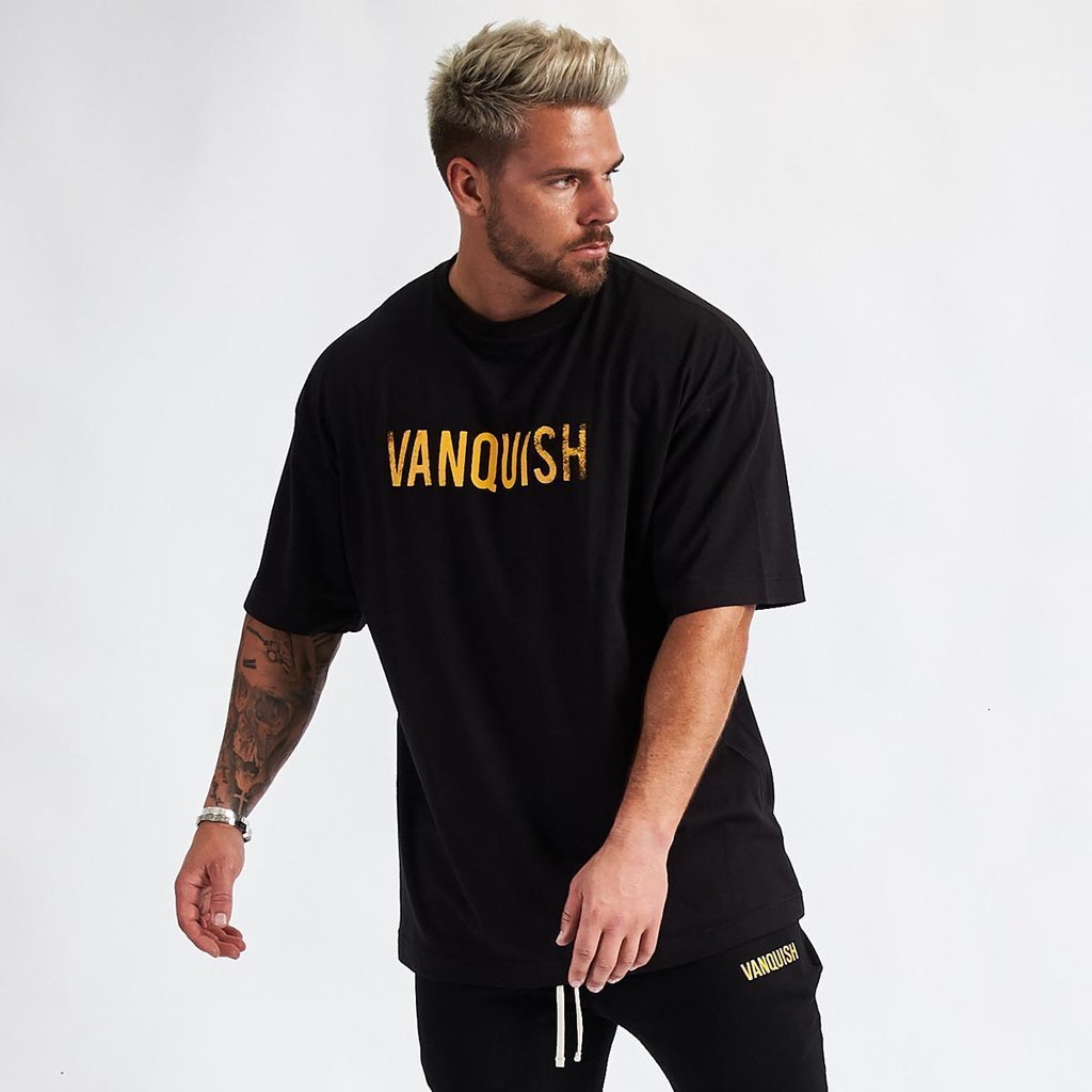 

Mens TShirts Oversize Loose TShirt Summer Bodybuilding Fitness Cotton Hip Hop T shirt Muscle For Men Tee Gym Male Stringer Tees Tops 230420, Royal blue