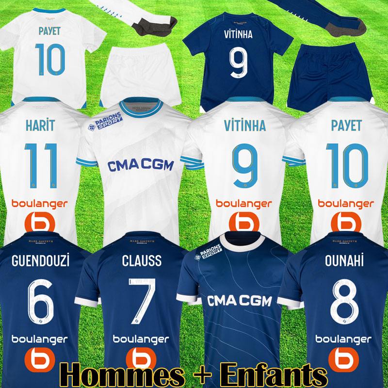 

Maillot 2023 2024 OUNAHI special 30th anniversary Soccer jerseys ALEXIS Fans Player Version VITINHA King Maillots de foot UNDER PAYET 22 23 24 GUENDOUZI Kids shirts, Player version league away