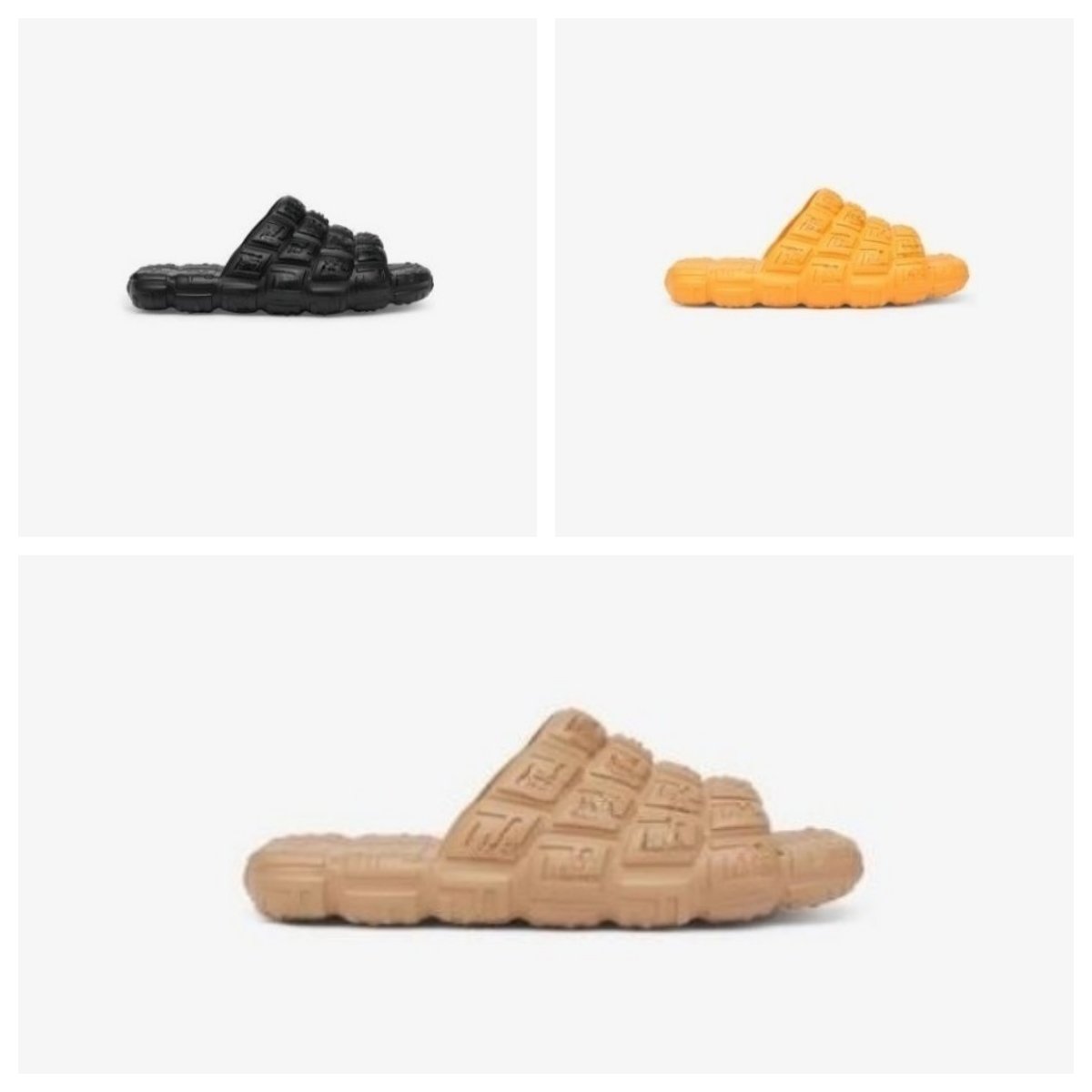 

Summer runway new wide lace sandals, adorned with embossed pattern slippers. Size: 35-46, with box