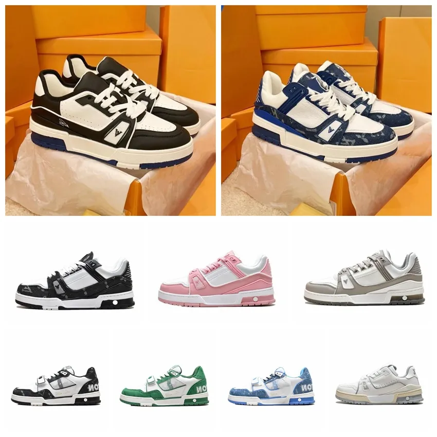 

2023 designer Luxurys Brand Casual shoes for men womens white Natural Green grey Cream Black UNC Burgundy Purple mens sports sneakers traine, #7