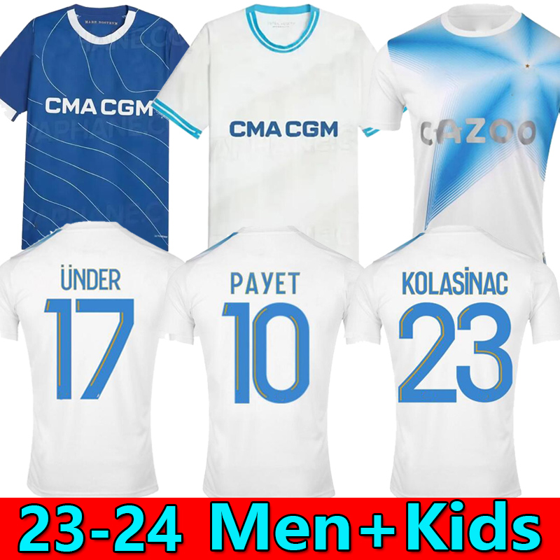

Marseilles King 23 24 ALEXIS soccer jerseys 30th anniversary CLAUSS ALEXIS 2023 OM MILIK PAYET maillot de foot GUENDOUZI KAMARA KOLASiNAC UNDER football shirt
