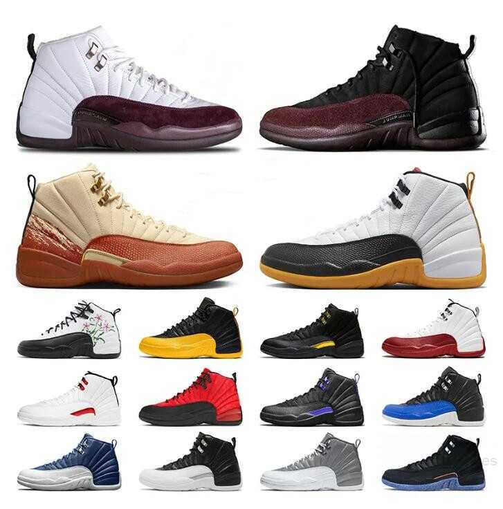 

Jumpman 12 12s Cherry Mens Basketball Shoes a Ma Maniere Black White Field Purple Eastside Golf Cny Taxi Dark Concord Flu Game Royalty Men Trainers Sports Sneakers 47, 14