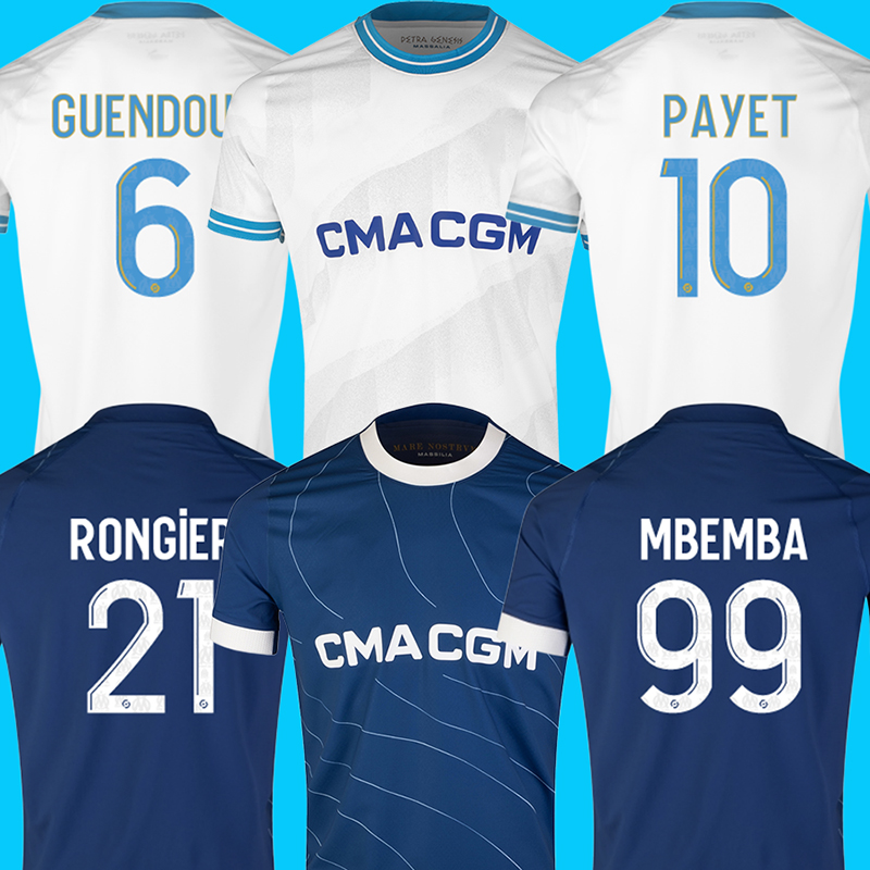 

23 24 1998 1999 2000 MarseilleS retro soccer jerseys 2003 2004 2011 2012 Pires GIGNAC Ravanelli Gallas Drogba Olympique de classic vintage football shirt, 1998-1999 away blue