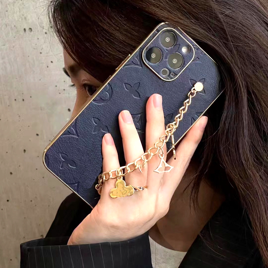 

Beautiful LU Leather Phone Cases iPhone 14 13 12 11 Pro Max 14promax 13promax 12promax 11promax 14pro 13pro 12pro 11pro X XS 7 8 Purse with Logo Box 0626, #1