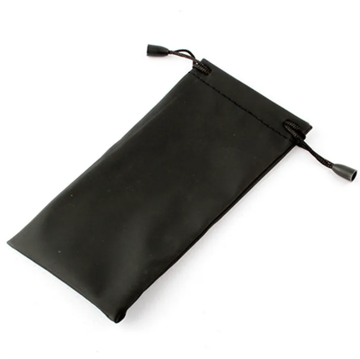 Black Glasses Bag Super Fiber Glasses Cloth Bag Glasses Storage BagS And Sunglasses BagS Dust Bag For Adult And Child Sunglasses wholesale