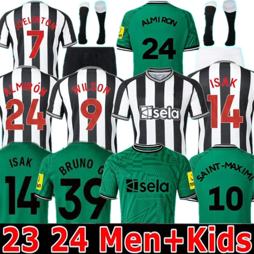 

23/24 NeWCasTLeS soccer jerseys men Kids Kit 2023 2024 UnITeDS Football Shirt Training Goalkeeper Home Away BRUNO G. WILSON SAINT MAXIMIN WILSON ISAK mens jersey
