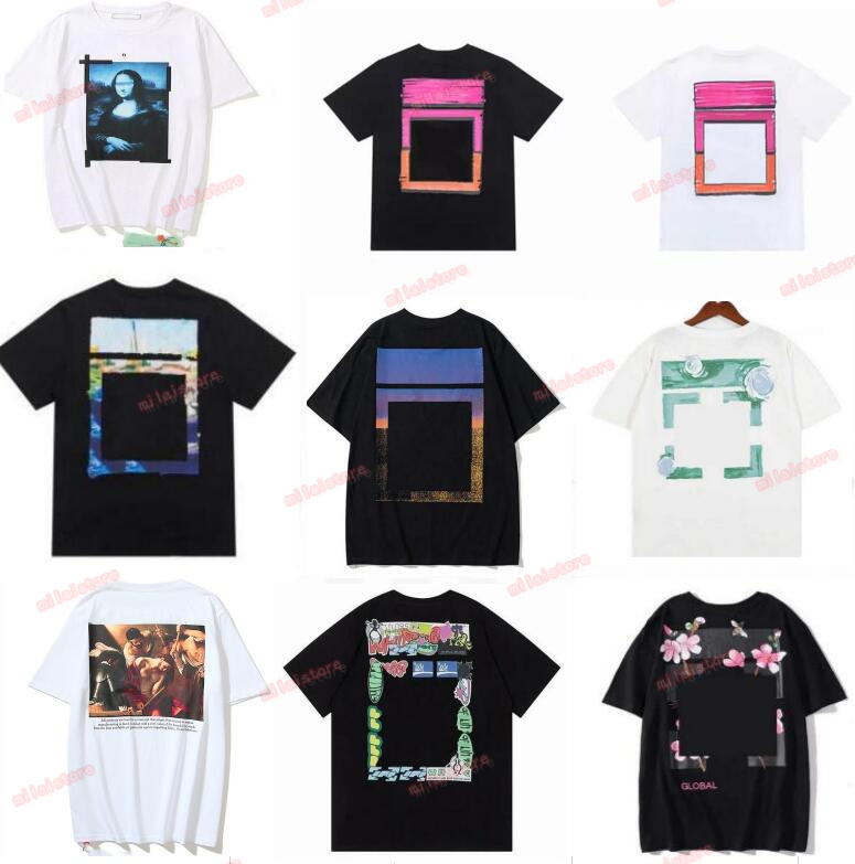 

2023 Summer T Shirt Mens Womens DesignersOFF T-shirts Loose Tees Tops Man Casual Shirt Luxurys Clothing Streetwear Shorts Sleeve Polos Tshirts Size S-X Offs WhitE, W111