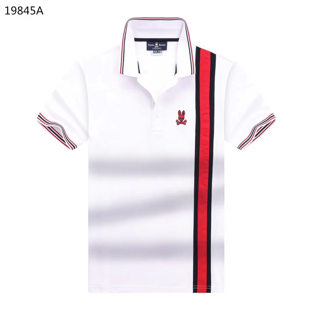 

Psycho Bunny Mens polo shirt American fashion street brand shirt Designer casual polo Shirt Free shipping men T shirt, Customize