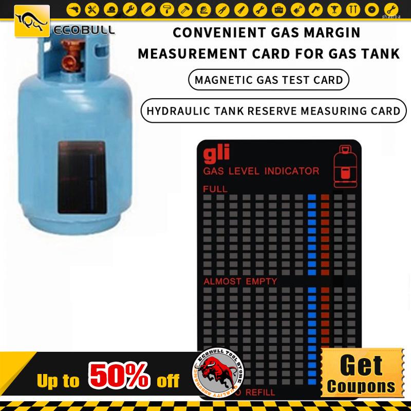 

Fuel Gas Tank Level Indicator Propane Butane LPG Gauge Caravan Bottle Temperature Magnetic Measuring Stick Thermochromic
