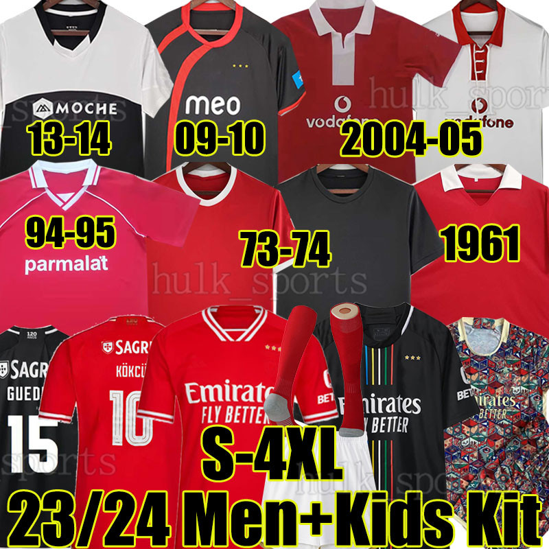 

AIMAR CARDOZO beNfIcA retro soccer jerseys 1961 94 95 2004 05 09 10 13 Nuno Gomes Matic Simao DI MARIA Rodrigo David Luiz 2023 RAFA Neres G RAMOS Enzo 4XL football shirts, 23-24 home