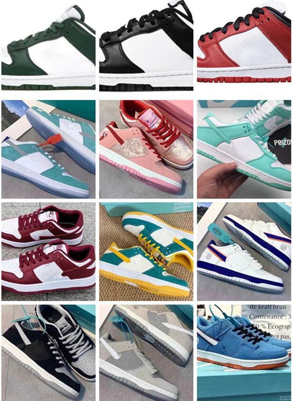 

01s 2024 Mens Womens Dunks Sail Multi Camo Casual Running Shoes Low Georgetown Sneakers UNC Purple Green Mens Trainers M, # 5