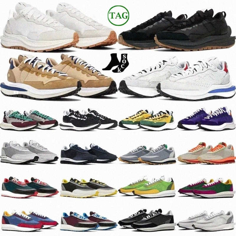 

Waffle Arrival Blazer Vaporwaffle Men Women Shoes Cortez Waffle Ldv Fragment x Grey Bright Citron Sesame Blue Gumttzu#, 27