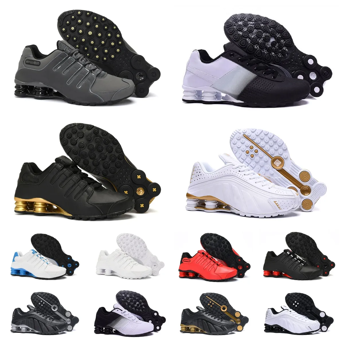 

NEW ShOxs Casual Shoes Mens Tl R4 301 Racer Blue Triple BlACK White Metallic Silver Chaussures Shoxs DELIVER OZ NZ 802 809 Dark Grey Univers, E015