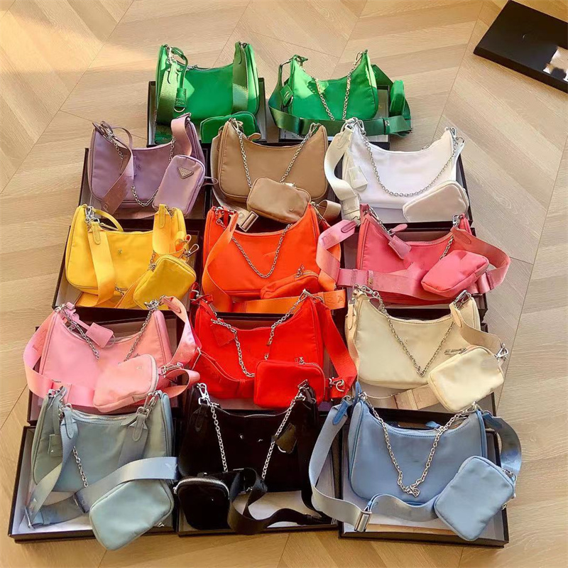 

Designer Bag Wholesale Tote Bag Nylon Canvas Hobo Tote Bag for Women's Shoulder Bag Breast Bag Women's Chain Handbag Purse Courier Handbag Purse 2 sizes, Purple