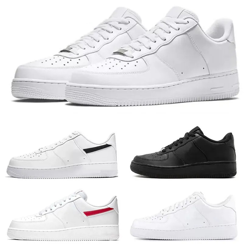 

Mens Sports Casual Shoes Classic air Triple White Low airforce one Shadow forces Black Wheat one Pale Ivory Pastel Beige Airs Utility Women 1 Designer Trainers, Box