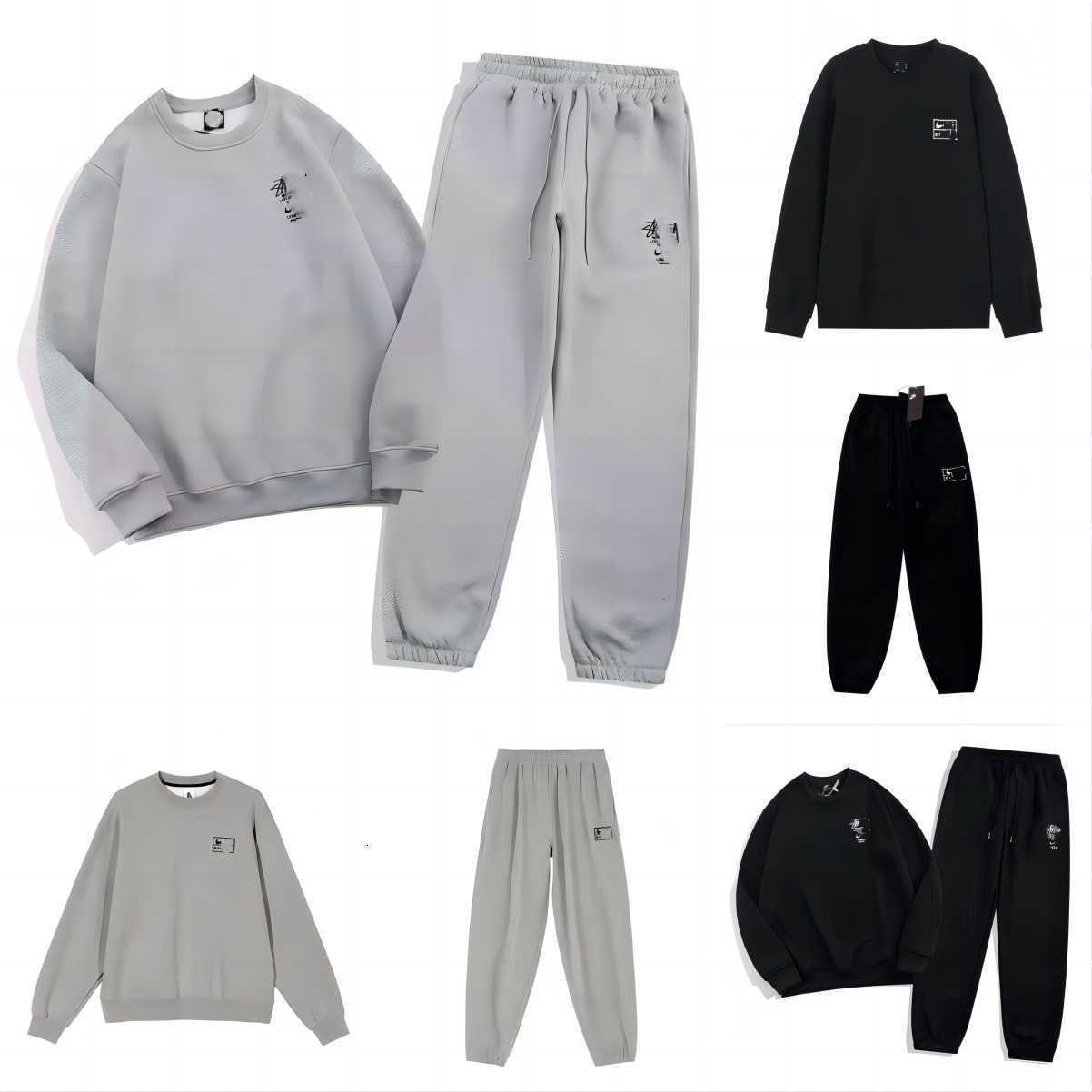 

Designer Luxury Fashion Brand Stussys Classic Co branded NK Series Trend Personalized Logo Embroidered Sportswear Spring Unisex ha, Orange