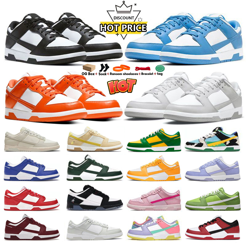 

White black panda sb mens basketball shoes gum reverse brazil grey fog rose whisper QS argon triple pink UNC argon chunky triple pink womens designer sneakers trainer, # 29