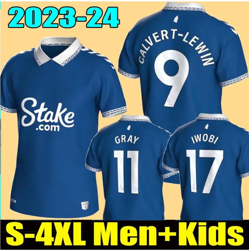 

23 24 EVERTON GRAY soccer jerseyS 2023 2024 ONANA MCNEIL GUEYE DOUCOURE GARNER MYKOLENKO GODFREY home away kids Sets football shirts top, Lavender