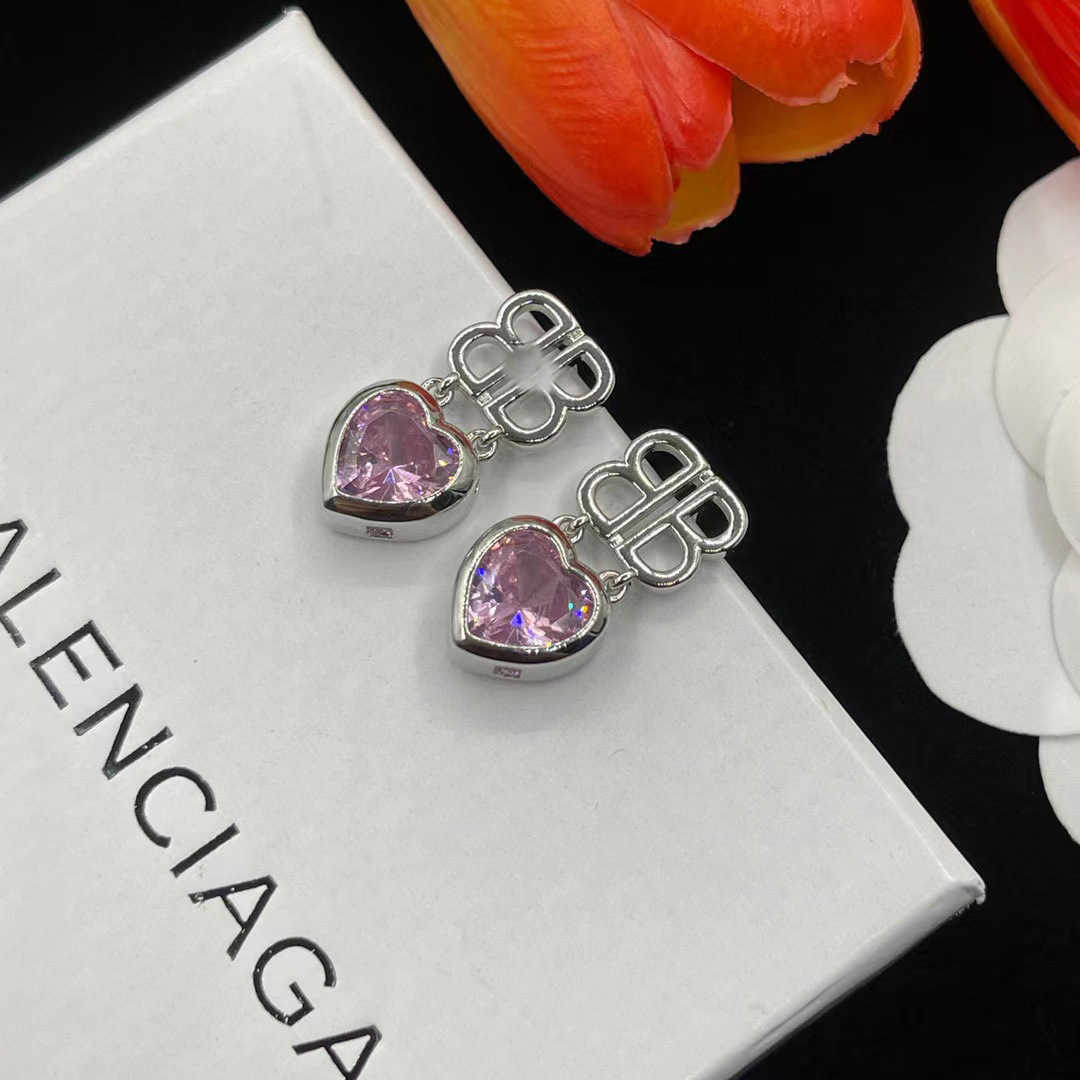 

Jewelry bb Earrings Paris New Double Letter Light Luxury Temperament Fashion Trend