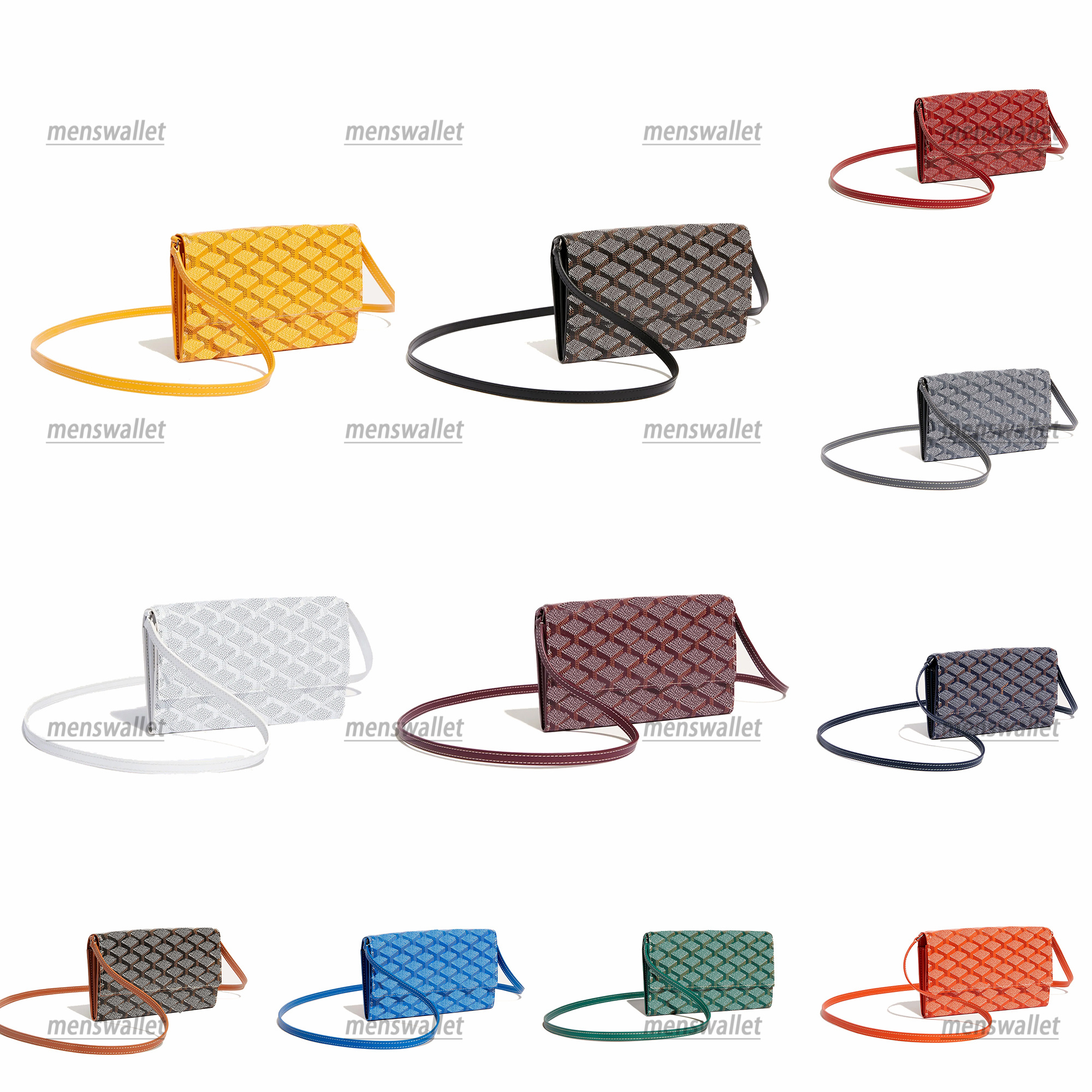 

Top quality Card Holders wholesale Designers purse banknote cowhide Key Wallets Clutch bags Womens Business card mens passport Coin Purses Wallet Credit card slots, Red