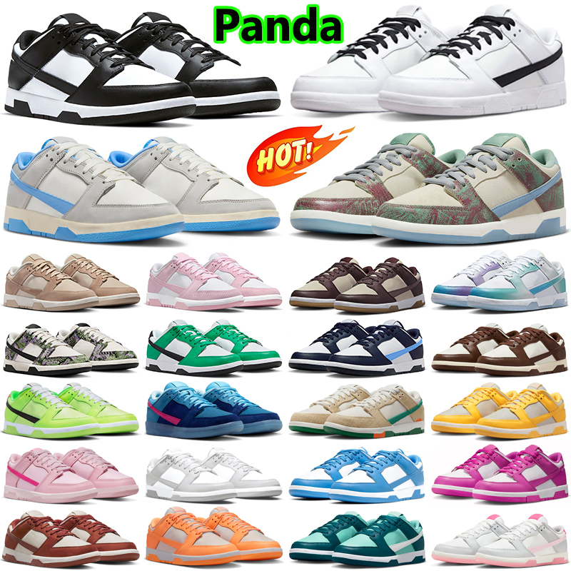 

Free Shipping running shoes men women panda low designer sneakers Triple Pink Sandrift Grey Fog Plum Eclipse Jarritos Cacao Wow mens womens outdoor sports trainers, Active fuchsia