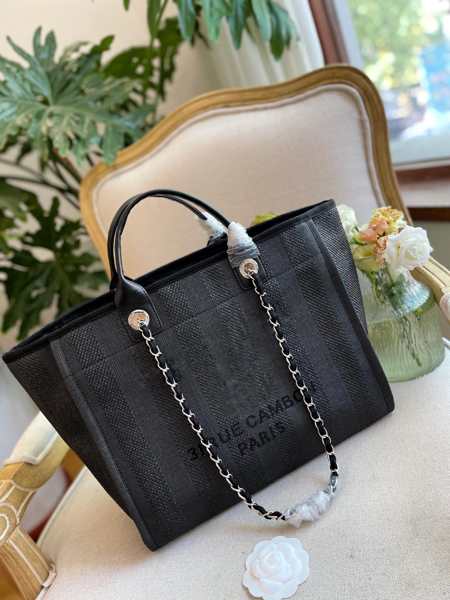 

Fashion bag Women Beach high-capacity Designer Totes Cross Body popular Handbag Shoulder Bag Top quality Large Capacity embroidered shopping luxury Cotton Tote bag, Deep blue