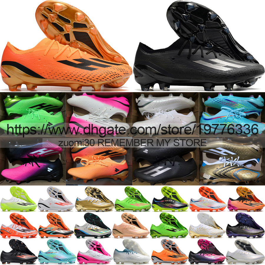 

Send With Bag Quality Soccer Boots X Speedportal.1 FG Messis World Cup Football Cleats Mens Training Firm Ground Soft Leather Comfortable Knit Soccer Shoes US 6.5-11.5, Fg 1