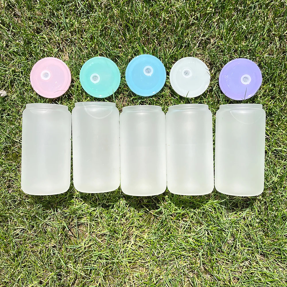 

Plastic lids for 16oz 20oz sublimation glass cans BPA-free PP Lid Z11