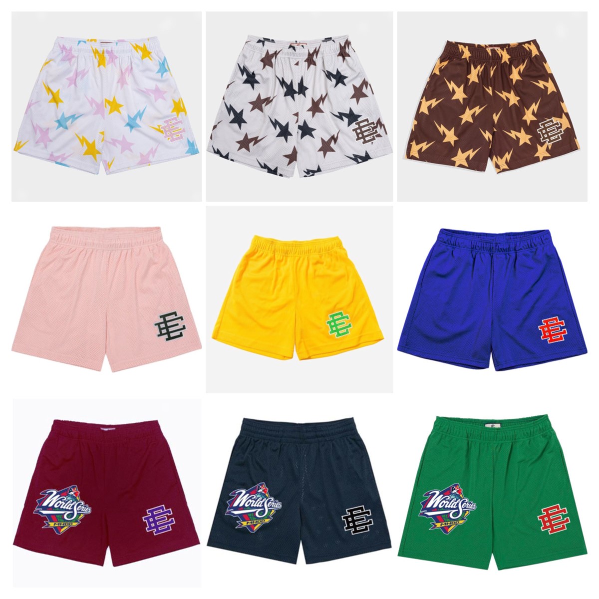 

Men's Shorts Eric Emanuel designer Mens Shorts Ee Summer Running Men Sports Jogging Fitness Quick Dry Mens Gym Sport Short Pants size M~3XL, 45