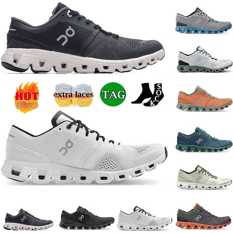 

2023 On Cloud Women Men Running Shoes Cloud X Swiss Casual Federer Sneakers Workout And Cross Trainning Black Ash Rust Red Designer Clouds Outdoor Sports Trainers