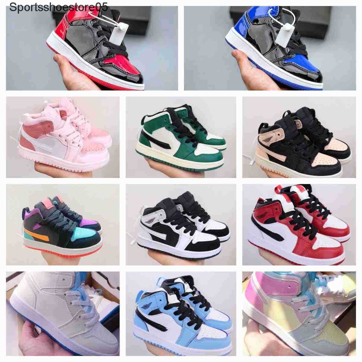 

High Shoes Kids Youth Born Infant Toddler Trainers Boys Girls kid shoe sneakers desiganer trainers sneaker boy nikes jordans1 air chidren