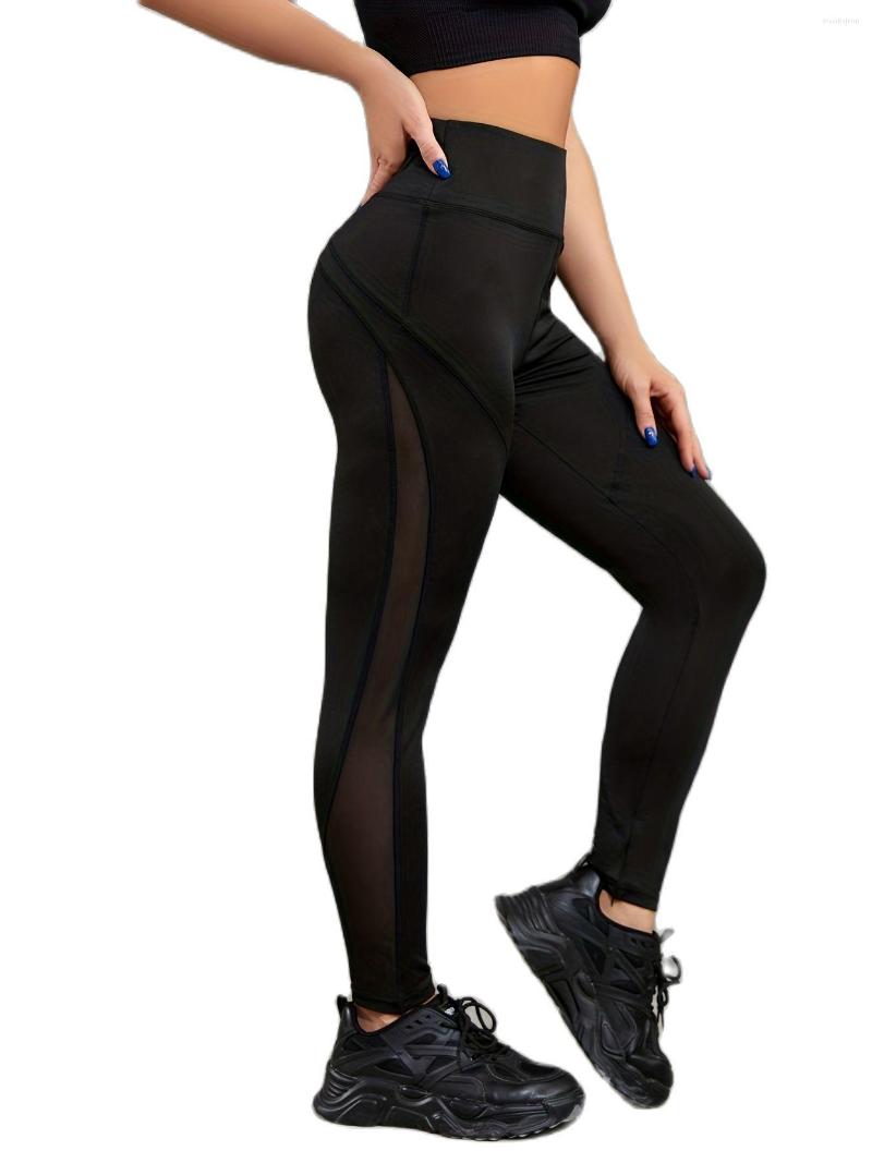 

Women' Leggings JSC Activewear Manufacturers High Waist Mesh Tummy Control BuLifting Capri Pants Licras Deportivas Para Mujer, Picture shown
