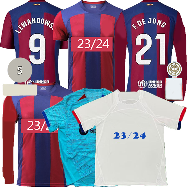 

Maillot soccer jerseys 2023 2024 camiseta futbol ANSU FATI F.DE JONG football shirt men tops uniform men kit LEWANDOWSKI 3#PIQUe BRAITHWAITE fourth Jersey barCELOnas, Red