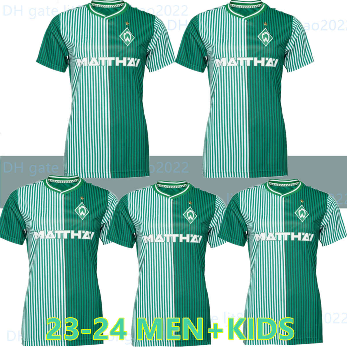 

23 24 Werder Bremen special soccer jerseys 2023 2024 How Deep is Your Love DUCKSCH BITTENCOURT FRIEDL VELJKOVIC SCHMID AGU JERSEY FOOTBALL SHIRTS Men kids kit, 23-24 home