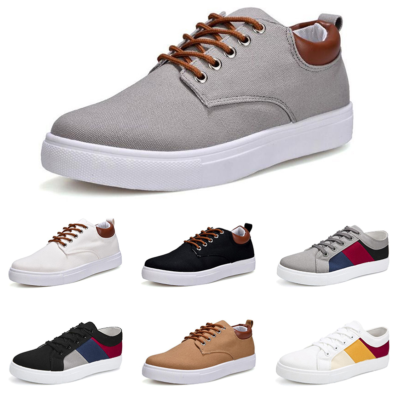 

2023 casual shoes Men Women Grey Fog White Black Red Grey Khaki Blue mens trainers outdoor sports sneakers color888