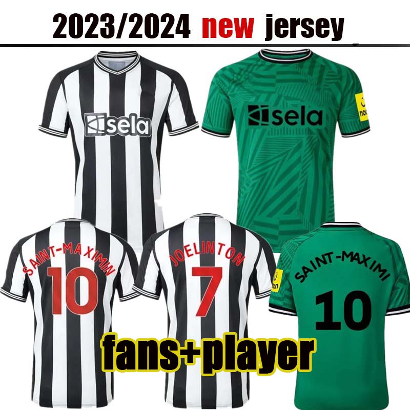 

23 24 New castle Soccer Jerseys home away BRUNO G. JOELINTON ISAK 2023 2024 NUFC Fans Player Version United MAXIMIN WILSON ALMIRON Football Shirt