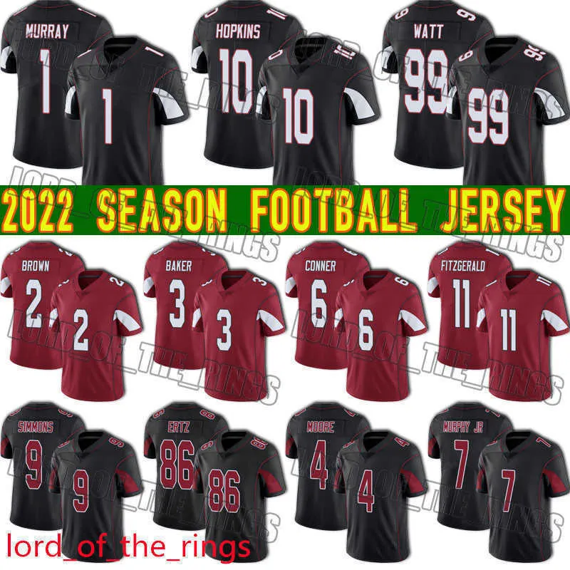 

1 Kyler Murray JJ Watt Jersey DeAndre Hopkins Budda Baker Byron Murphy Jr Arizonas''Nfl''Jerseys Cardinal James Conner Rondale Moore Marquis, Woman custom jersey (hq)