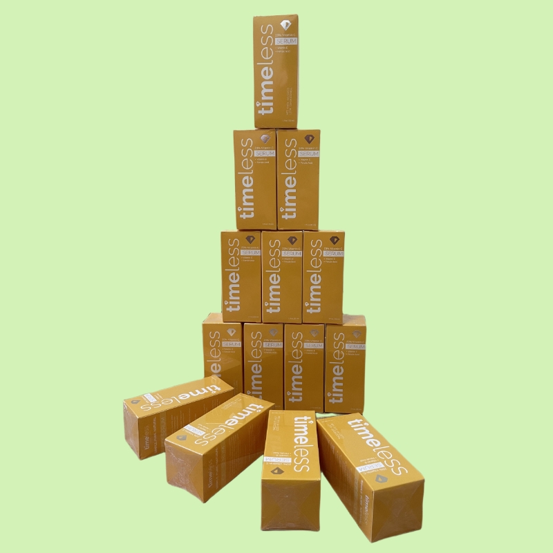 

Timeless Serum Skin Care Time less 20% Vitamin C 30ml Face care serum Q10 B5 essence VE Ferulic Acid