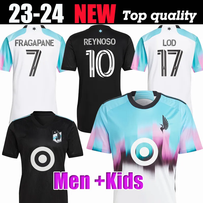 

23 24 Minnesota United Soccer Jerseys TAPIAS FRAGAPANE VALENTIN AMARILLA IBASSY BOXALL 2023 2024 men HLONGWANE BOXALL LOD HLONGWANE kit kids