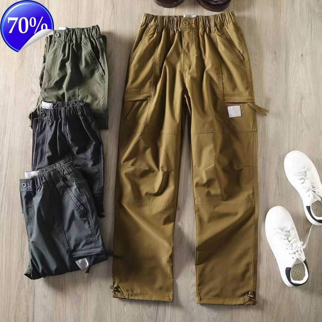 

Mens Pants Carhart Designer Pants Casual Loose Work Multi-functional Casual Trousers carhartts Men Pocket Sweatpants, The same as original