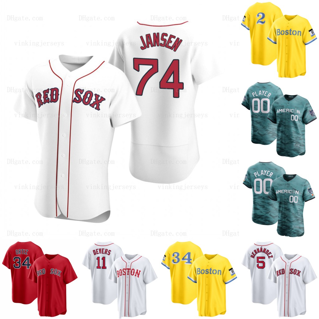 

Red Sox 2023 All Star Jerseys Baseball Kike Hernandez Masataka Yoshida Alex Verdugo Justin Turner Enrique Hernandez Jarren Duran Rafael Devers Triston Casas Bello, Coolbase men