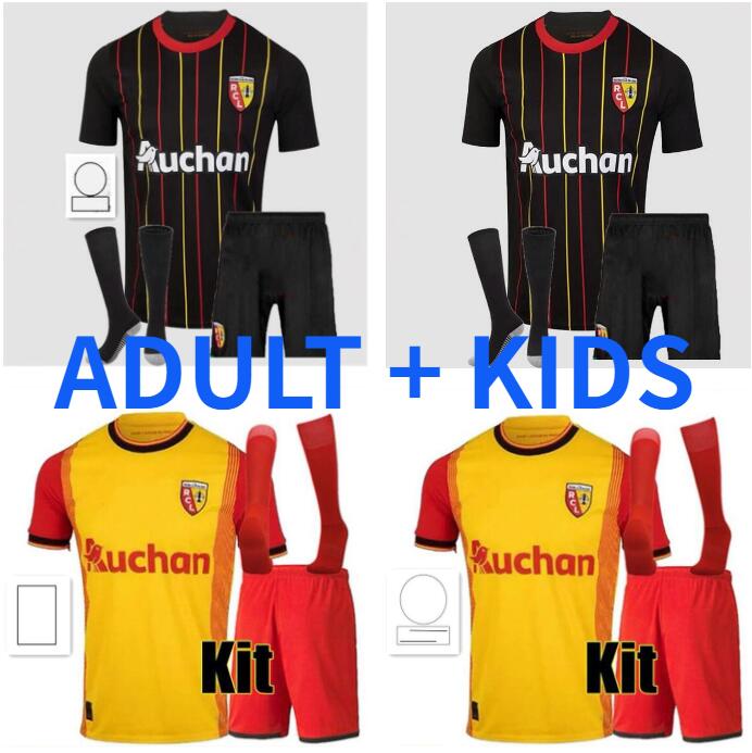 

23 24 Maillot RC LeNs Soccer Jerseys Kid Kit sainte Football Shirts De Foot Home Away Training 2023 2024 Fans Player Version SOTOCA OPENDA MEDINA FOFANA Enfants Kit