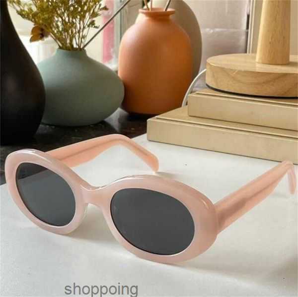 

Top Arc De Triomphe Sunglasses 01 Cool Sunglasses Blonde Havana Acetate Frame Oval Frame with Temple Ins Same Style Glasses 40194 Small Frame Sexy 47g3fd3jt