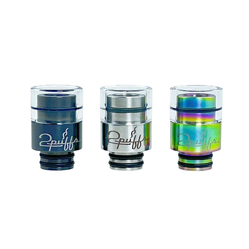 

E-Cigarette Accessories Berserker Drip Tips 510 Stainless Steel Glass Vape Mouthpiece Suit For Falcon TFV8 BABY etc Retail Package