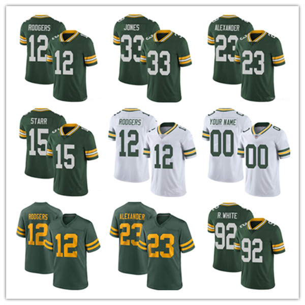 

Football Jersey 23 Jaire Alexander 69 David Bakhtiari 28 AJ Dillon 7 Quay Walker 91 Lukas Van Ness 9 CHRISTIAN WATSON 33 Aaron Jones, Color