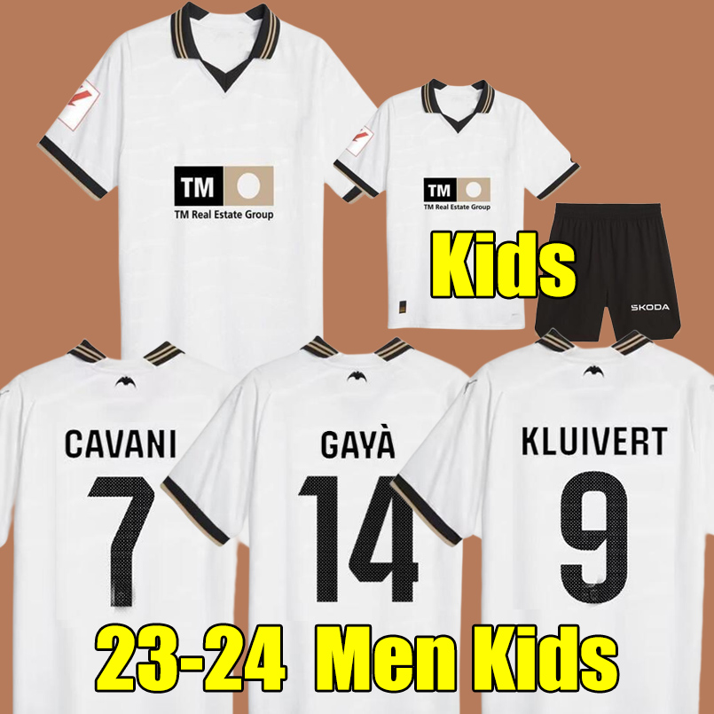 

23 24 Valencia soccer jerseys Cavani GUEDES GAMEIRO Florenzi home away third 2023 2024 camisetas de futbol RODRIGO Gaya M.Gomez men kids kit set football shirts 888, 23-24 home