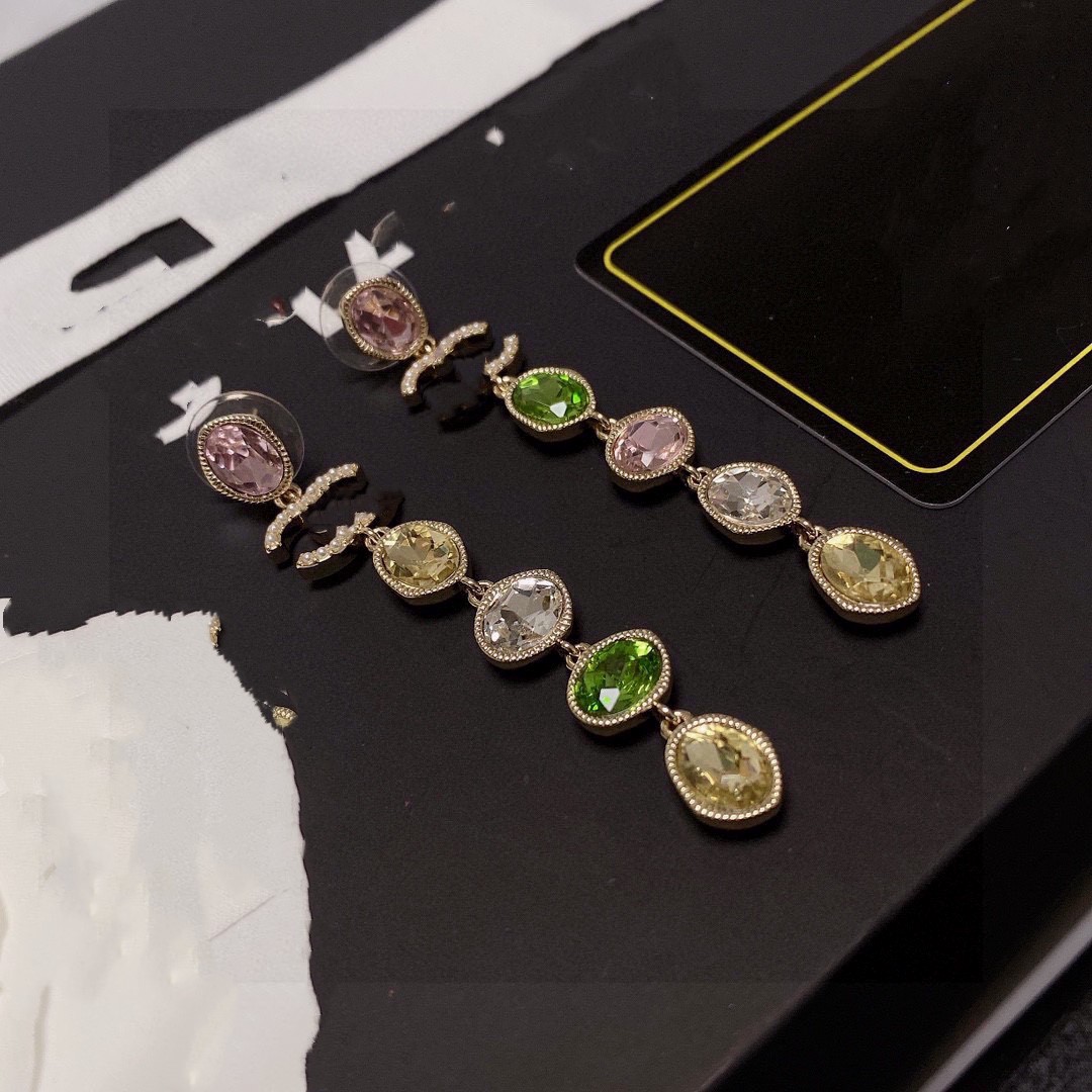 

Fashion stud jewelry designers luxury earrings channel womens have earring trendy orrous Popular C letter ccity designer earrings jewlery AX33