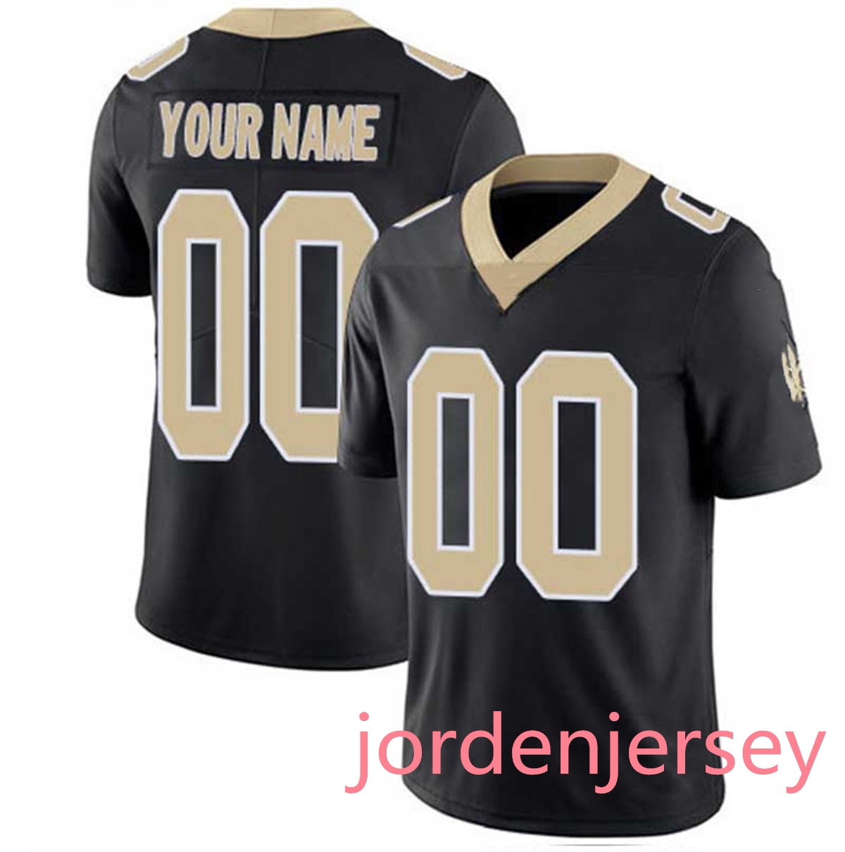 

4 Derek Carr Chris Olave Football Alvin Kamara Tyrann Mathieu Marshon Lattimore Jamaal Williams Michael Thomas Taysom Hill Bryan Bresee Isaiah Foskey, White