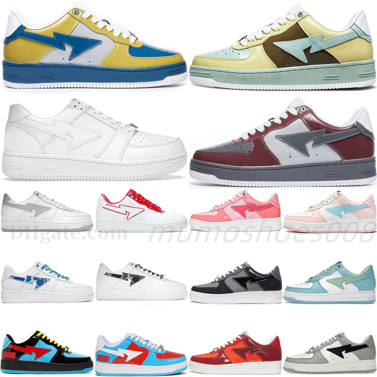 

High quality designer shoes Casual shoes Formal shoes Men women Casual shoes orange Light pink Ocean color sneakers lace up trainers wholesale, #24
